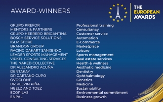 Conozca a todos los premiados de los European Awards 2022