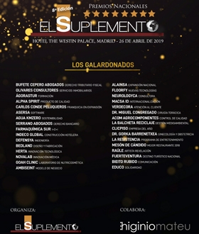 Conoce a los galardonados con el Premio Nacional El Suplemento en su VIII edición