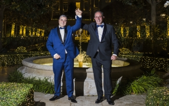 Félix Ramiro encargado del vestuario de la dirección de los European Awards