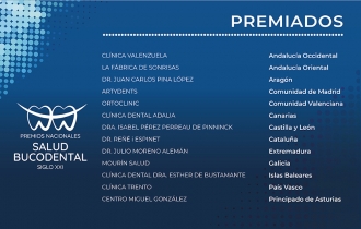 ¡Ya tenemos a los galardonados de la I Edición de los Premios Nacionales de Salud Bucodental!